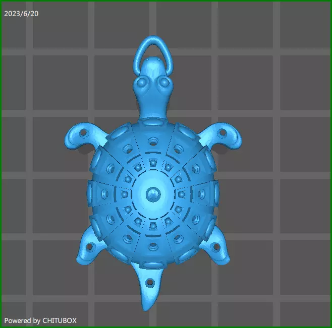 DIJE TORTUGA 3D model
