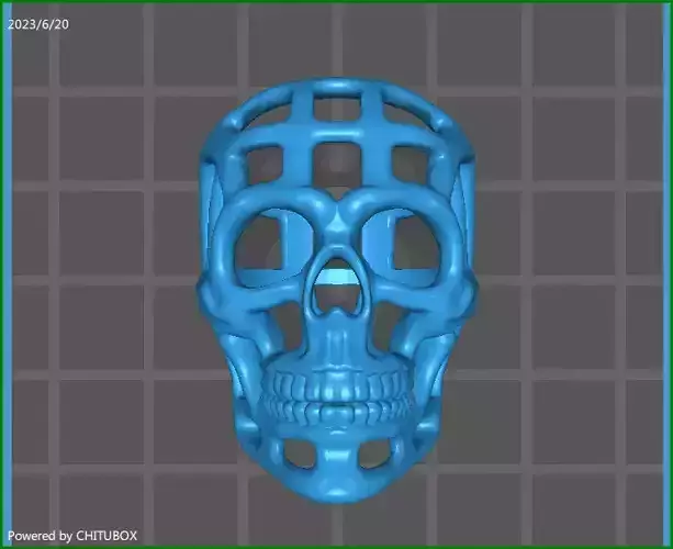 Skull Ring 3D model