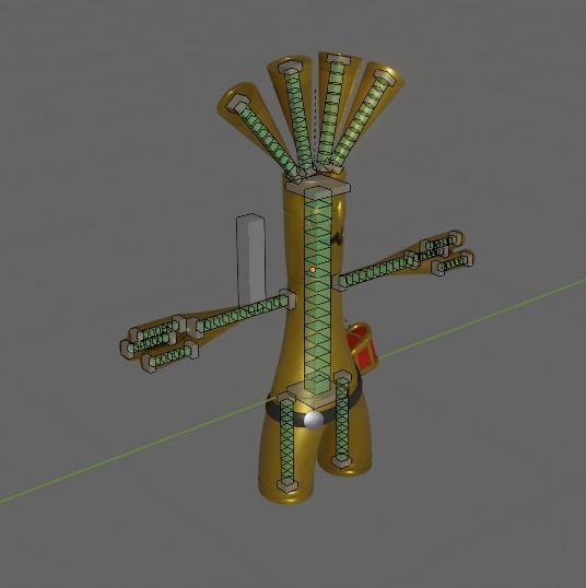 Pokemon Gholdengo and Shiny Version 3D model_24