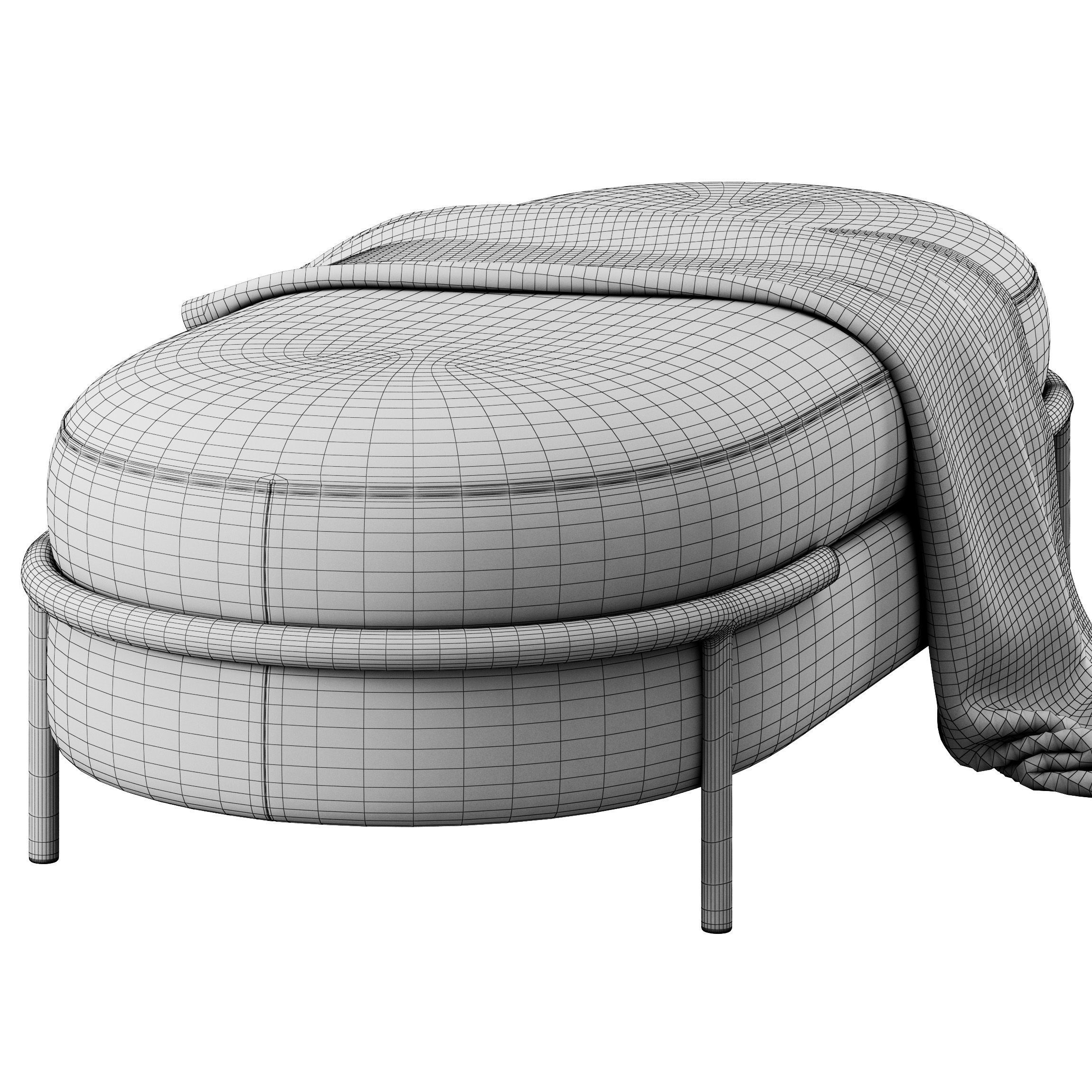 LLOYD Bench by Longhi 3D model_21