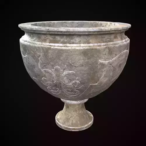 Garden Planter Variation One Low-poly 3D model Garden Planter Variation One Low-poly 3D model