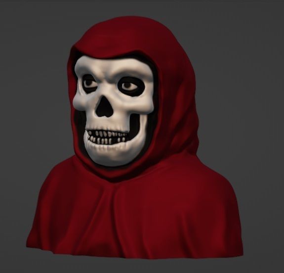 Crimson Ghost Misfits 3D print model_1