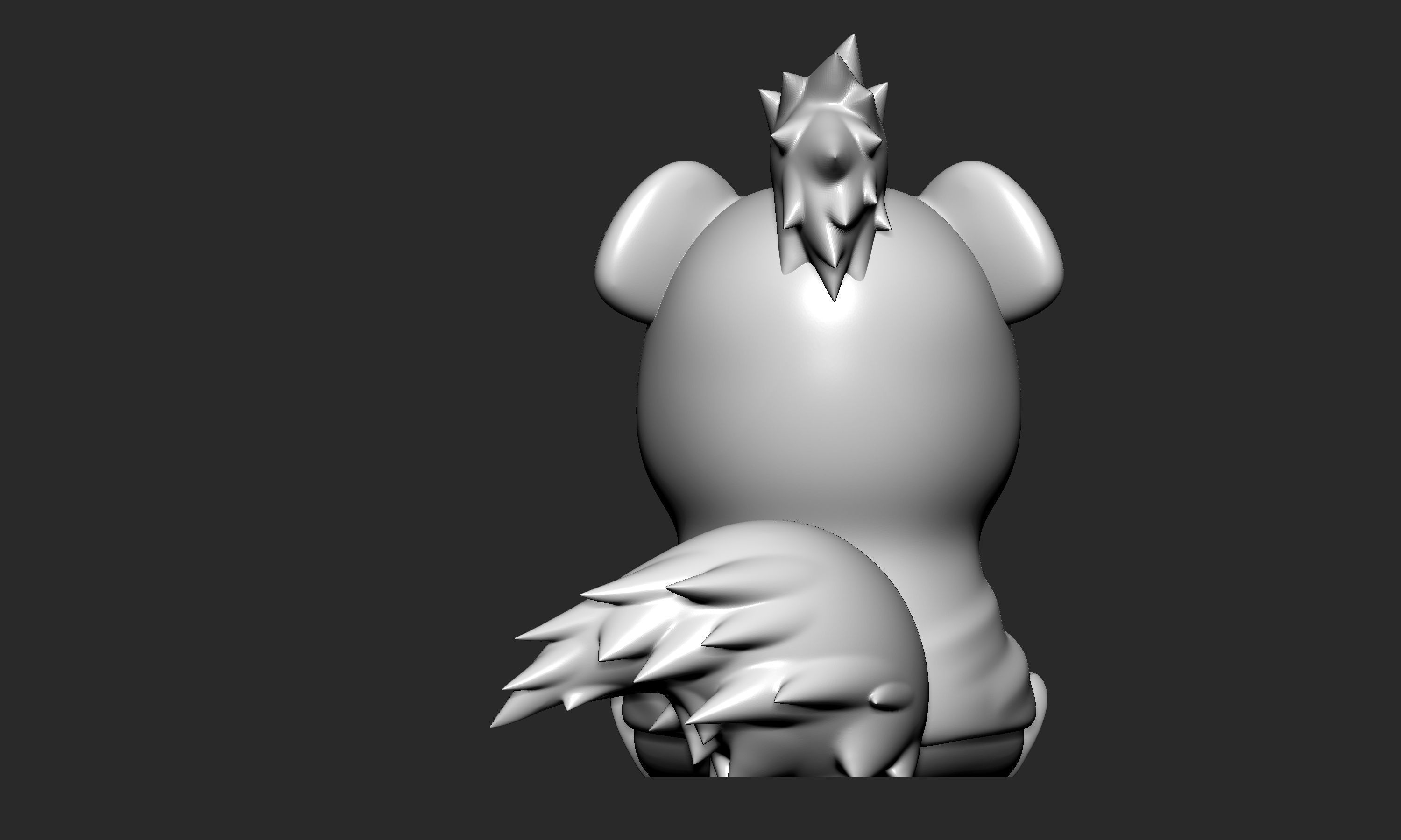 Pokemon - Pikachu Growlithe Cosplay 3D print model_6