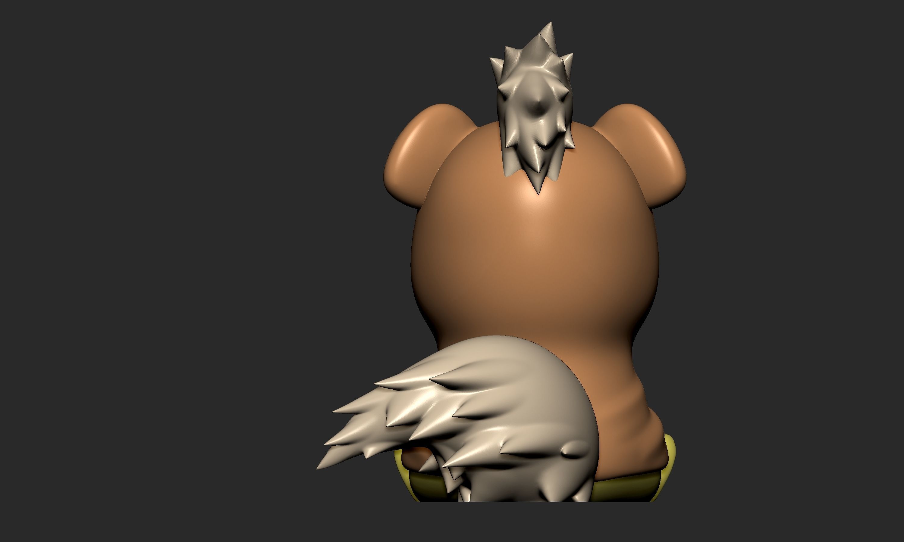 Pokemon - Pikachu Growlithe Cosplay 3D print model_5