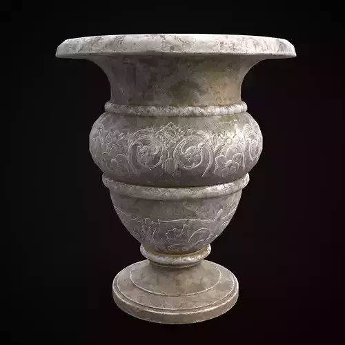 Garden Planter Variation Three Low-poly 3D model Garden Planter Variation Three Low-poly 3D model