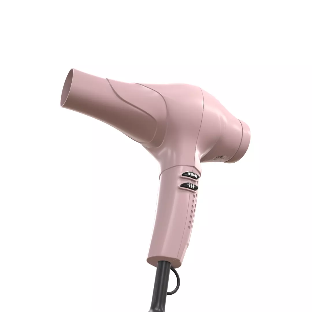 Hair dryer fashion hair iron Free 3D model