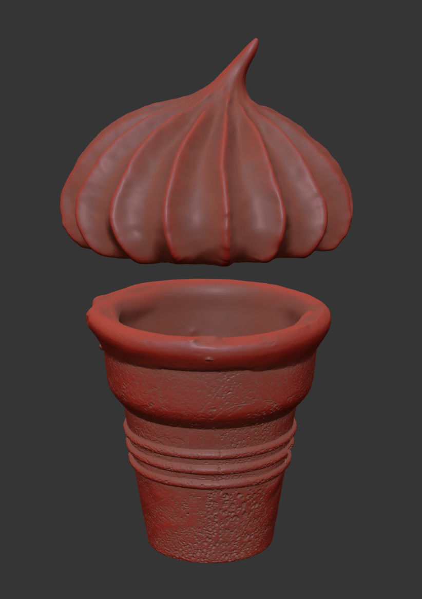 Ice Cream Cone 3D model_7