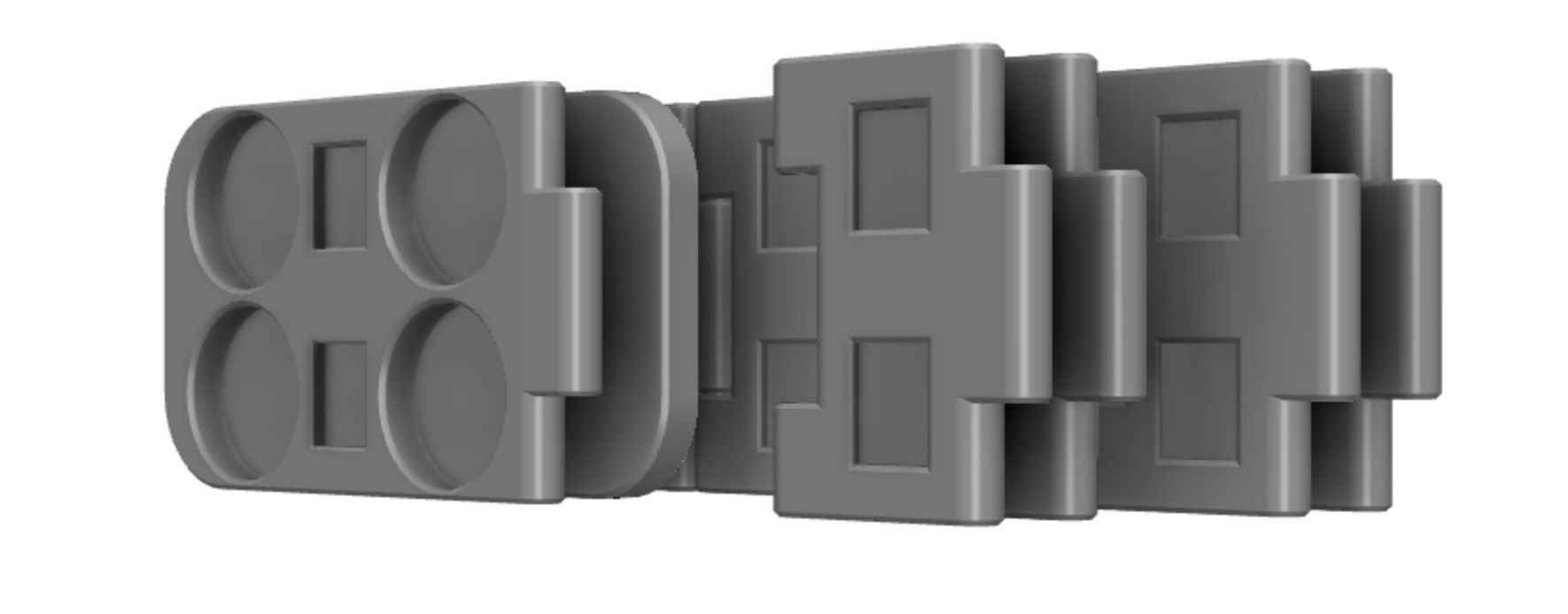 Modular Magnetic Belt 3D print model_29