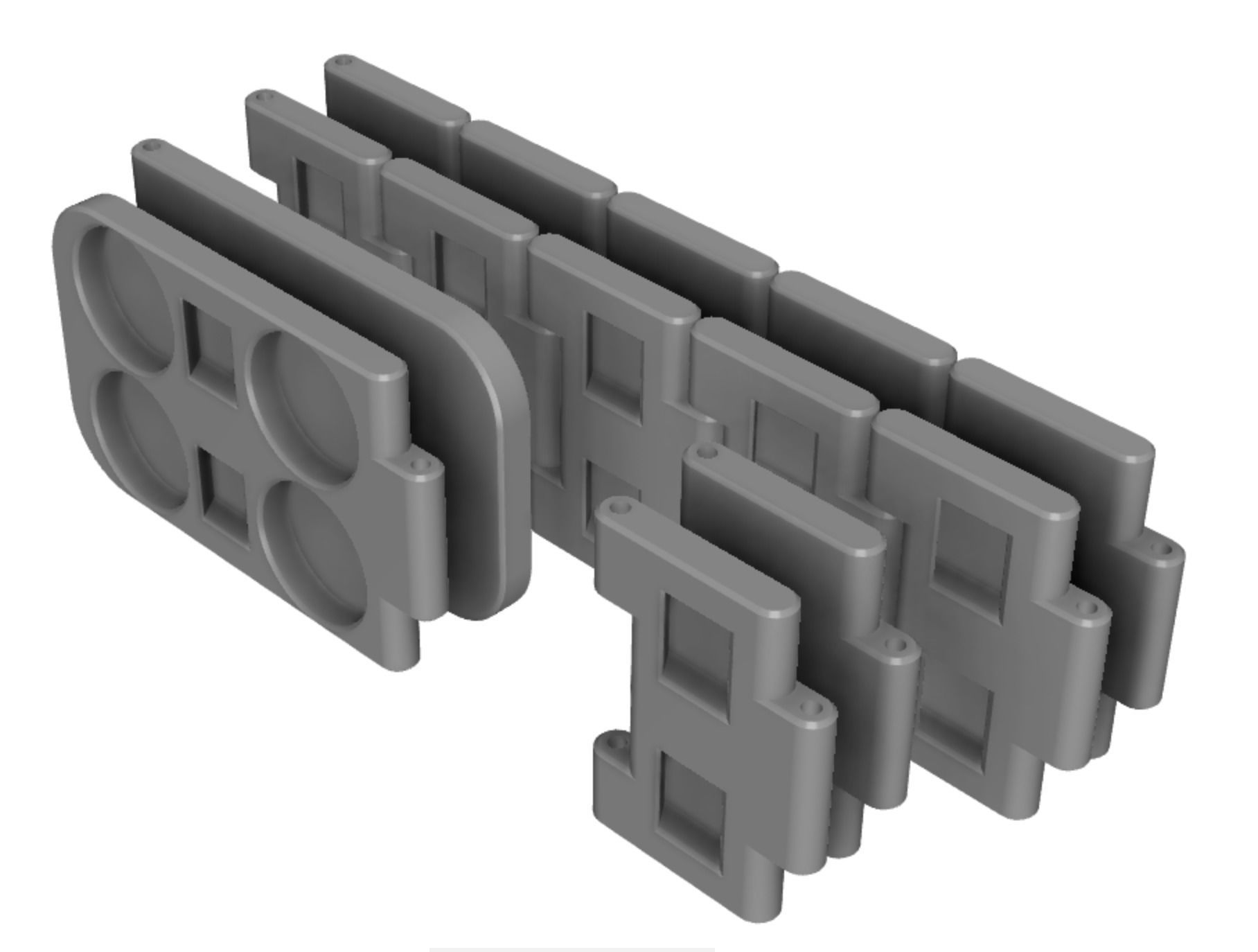 Modular Magnetic Belt 3D print model_28