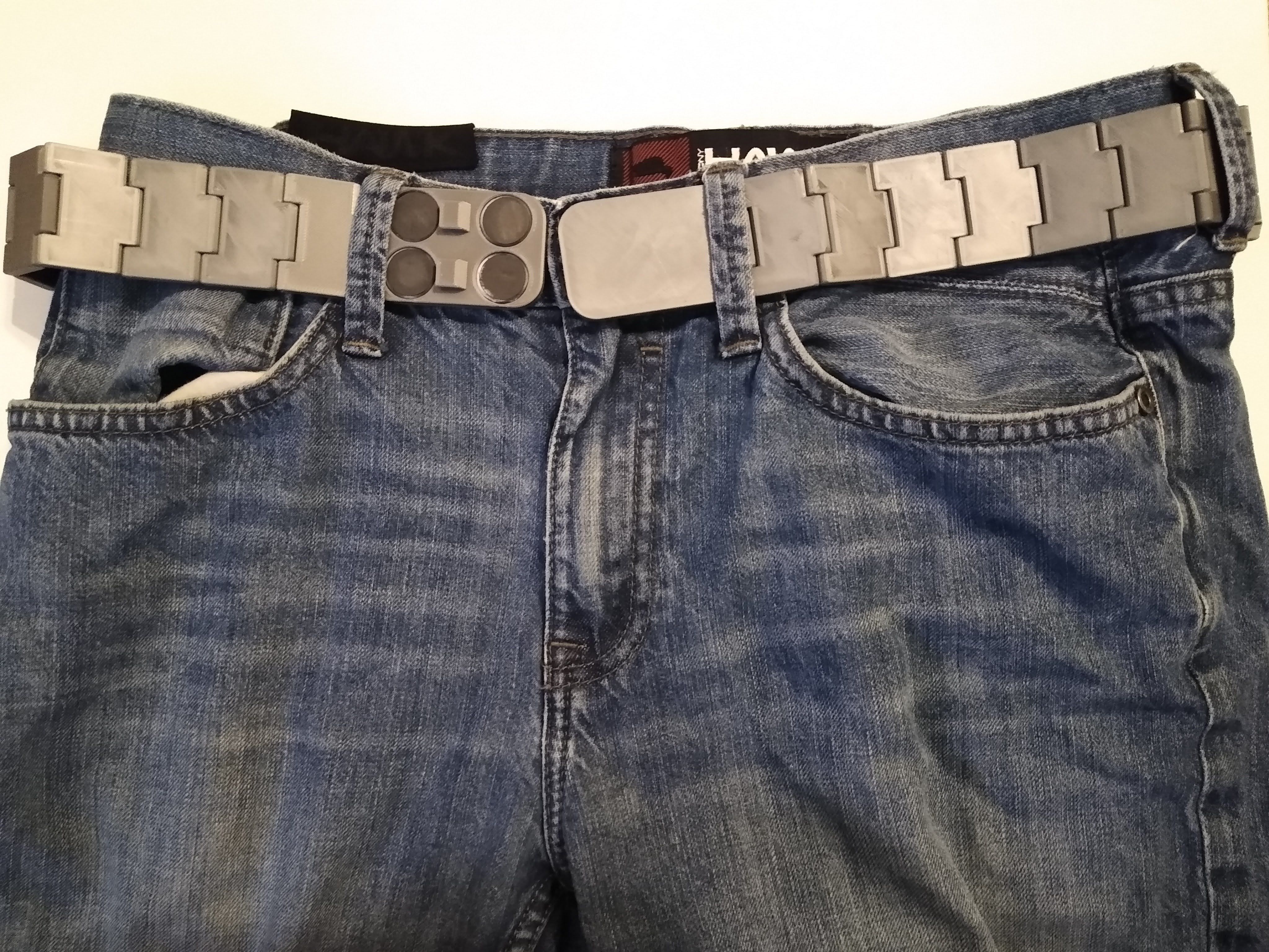 Modular Magnetic Belt 3D print model_1