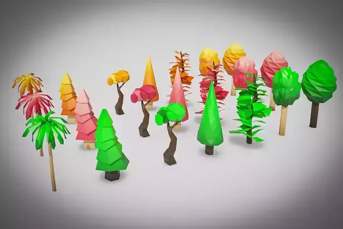 Low Poly Tree Pack