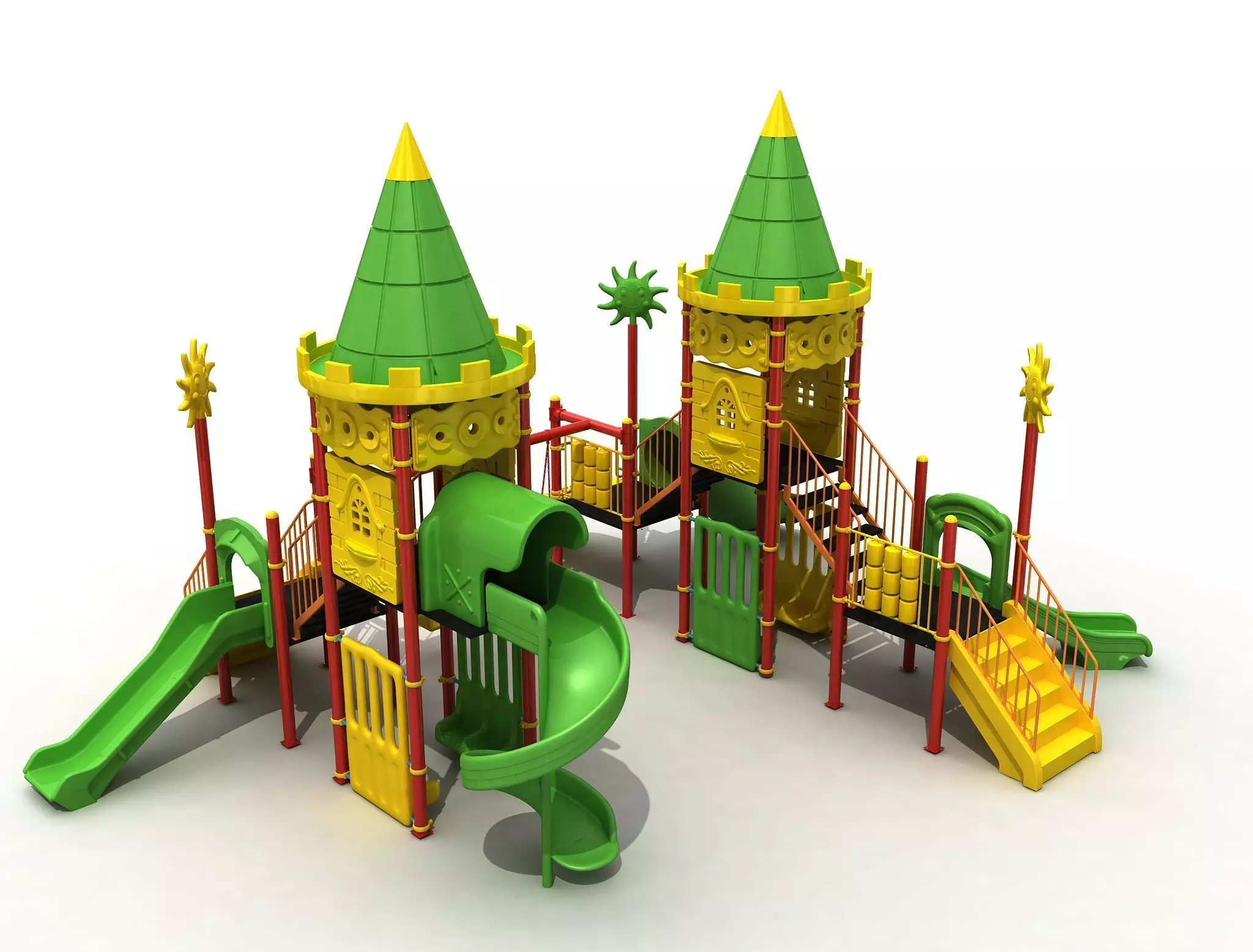  3D Polythene Playground 055 3D model_0