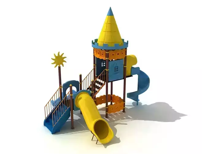 3d Metal Polythene Playpen 053