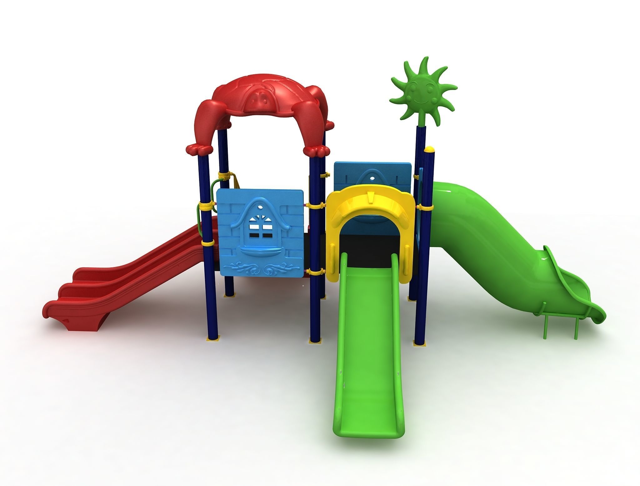  3D Special Metal Playpen 047 3D model_1