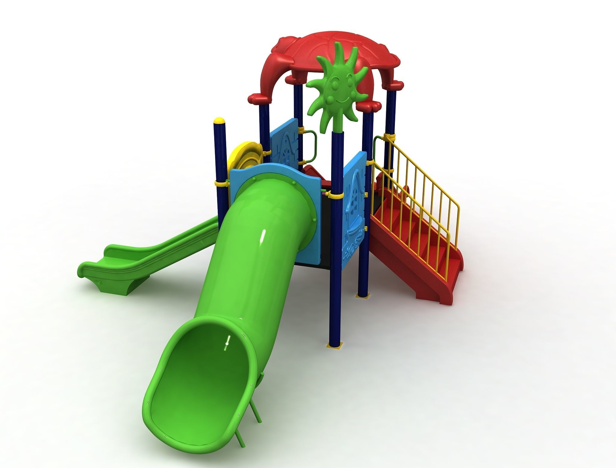  3D Special Metal Playpen 047 3D model_3