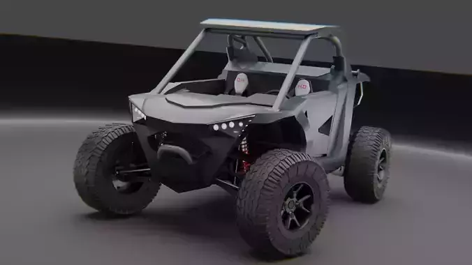 Off-road Buggy PBR 3D model