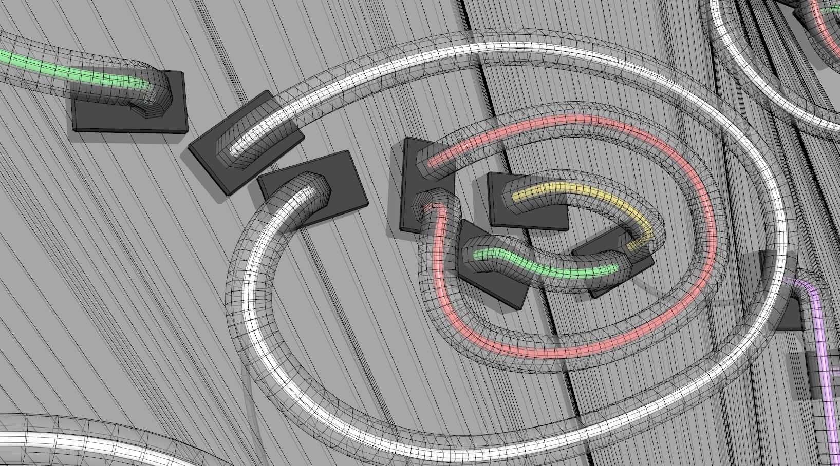 Sushi 4 - Neon Sign 3D model_7