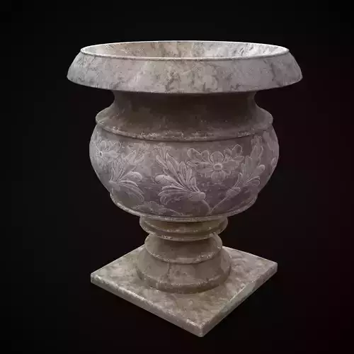 Garden Planter Variation Seven Low-poly 3D model Garden Planter Variation Seven Low-poly 3D model