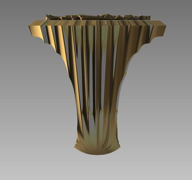 Virgen del Carmen ring 3D model_3