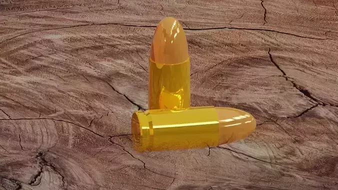 9mm ammunition - 9x19 3D model