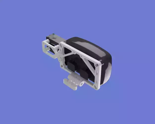 SUPPORT FUELTECH FT450 FT550 FT600 - DASH SUPPORT - ECU - DASH 3D print model