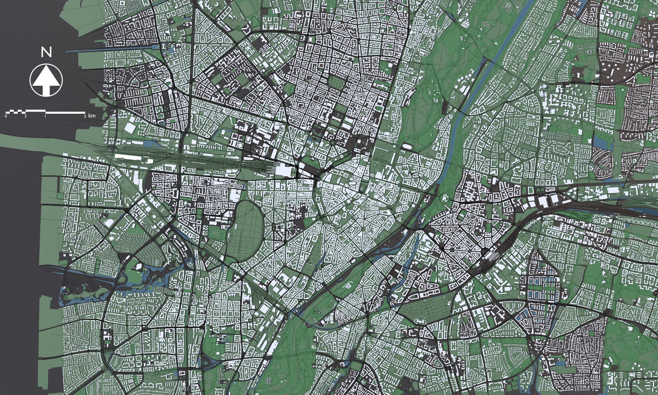 Cities in Germany - mass buildings 3D Model Collection_3