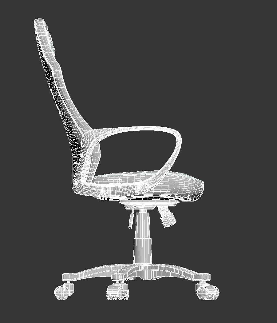 Gaming Chair 3D model_6