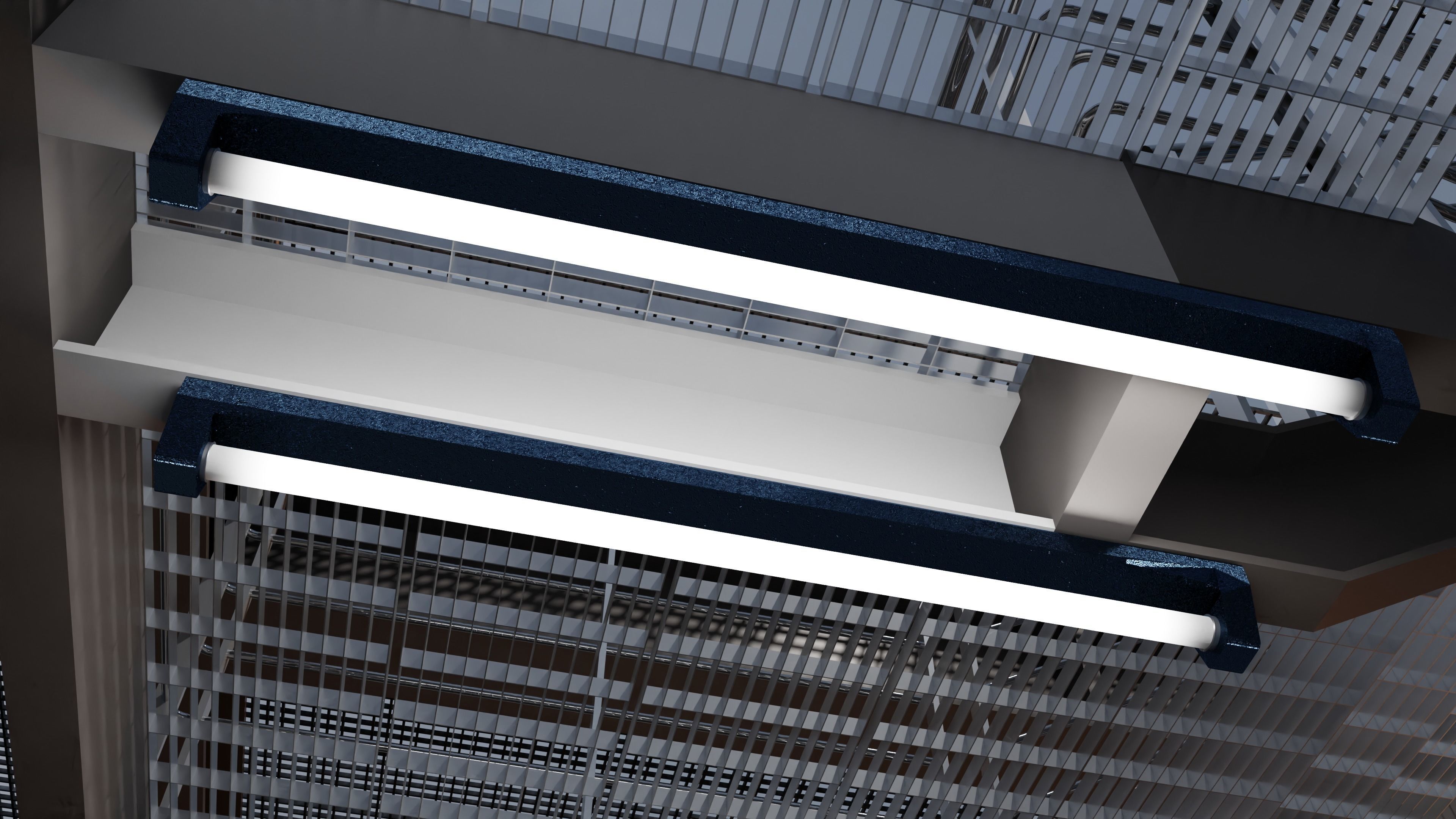 Modular  Expandable Metallic Structure 3D model_20