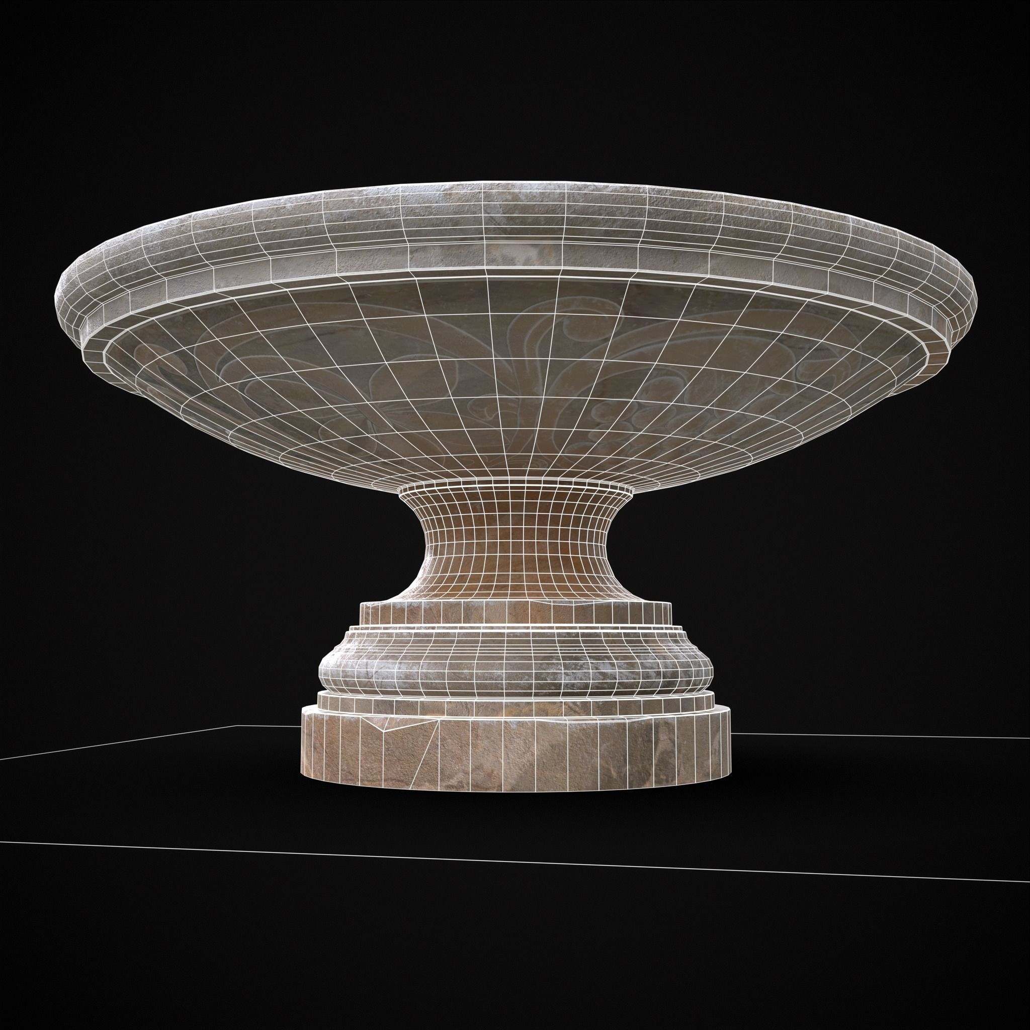 Garden Planters Pack 3D Model Collection_39