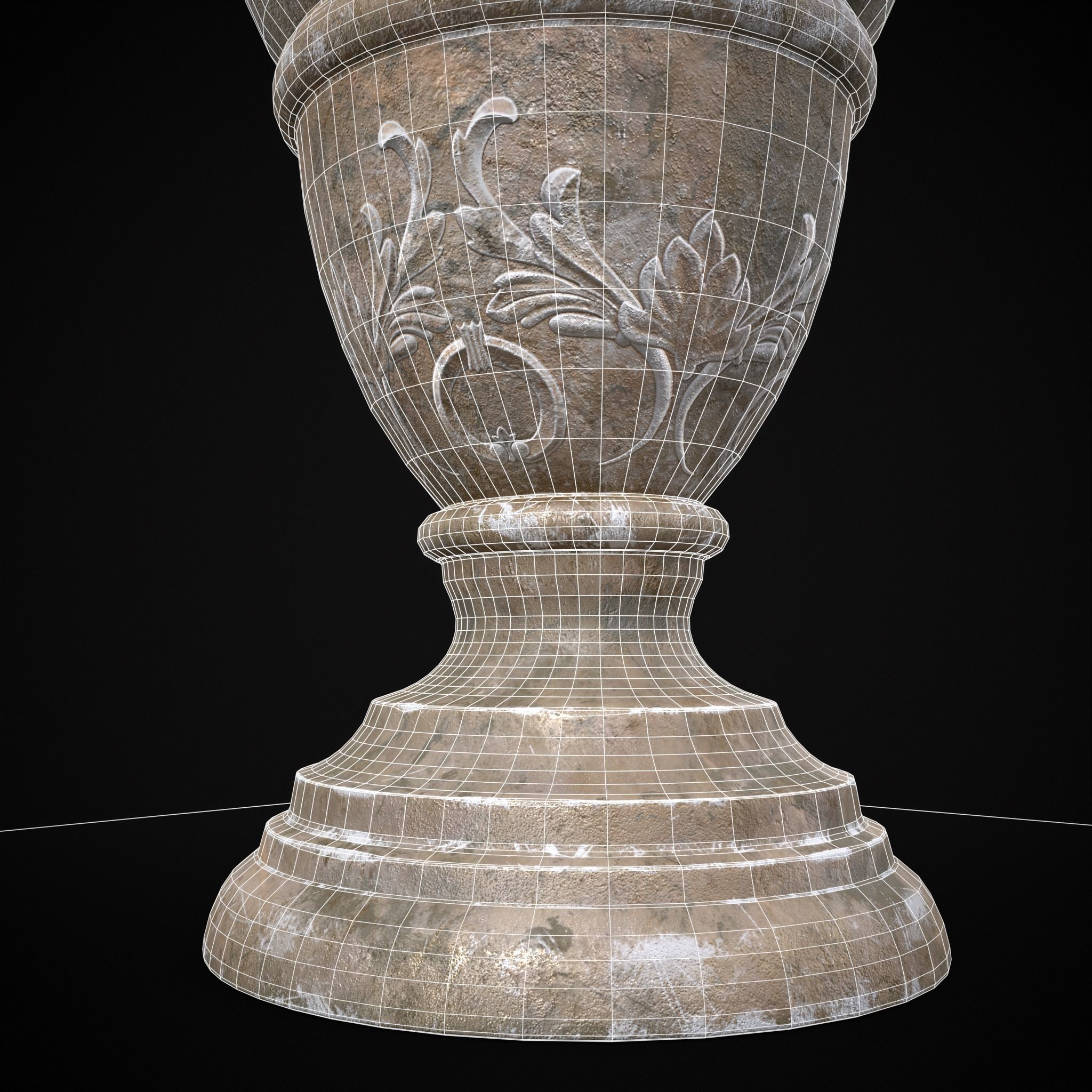 Garden Planters Pack 3D Model Collection_47