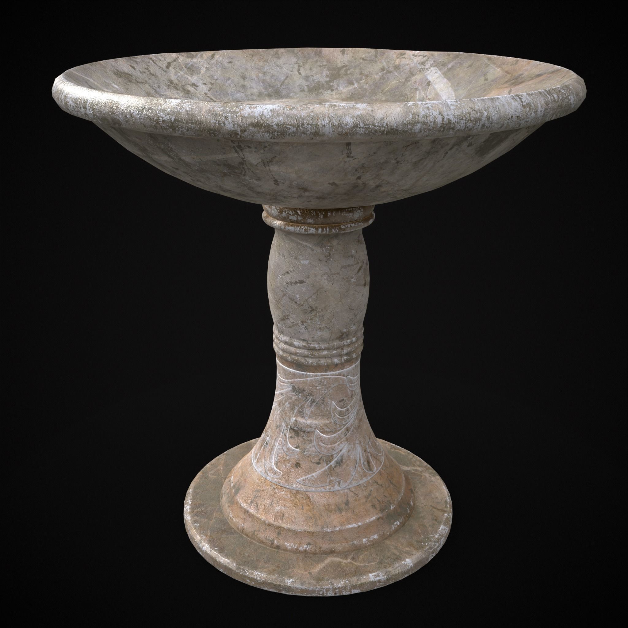 Garden Planters Pack 3D Model Collection_40