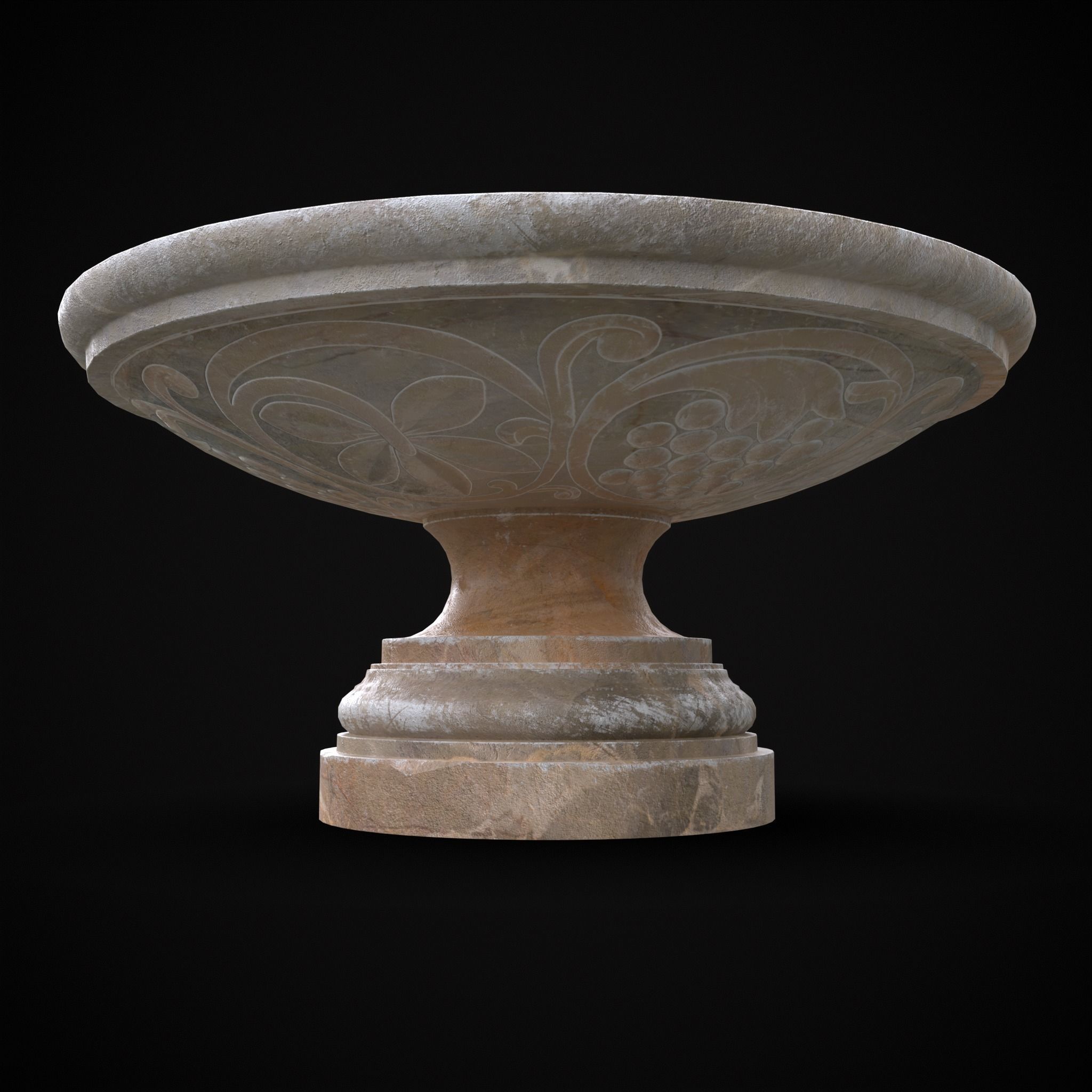 Garden Planters Pack 3D Model Collection_38