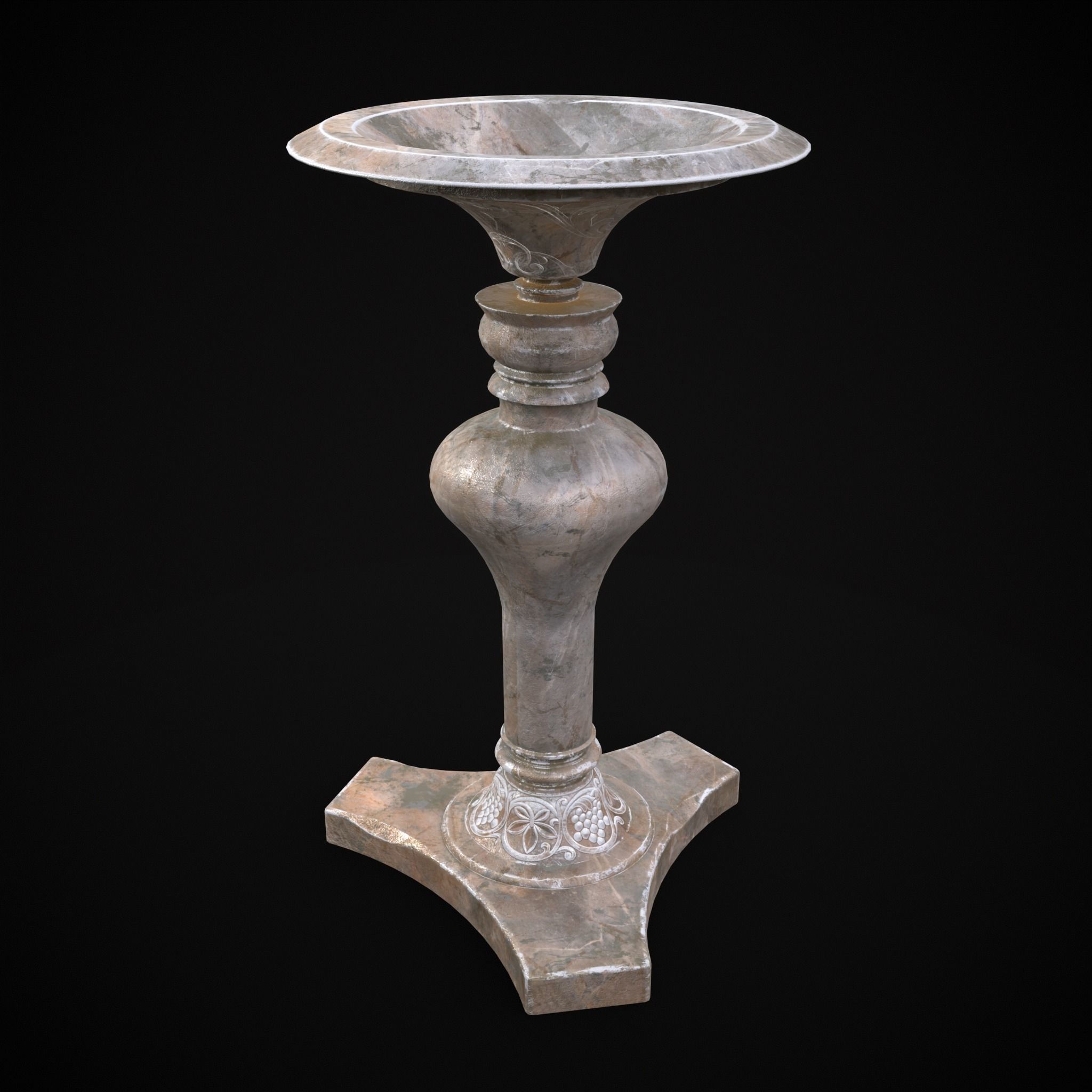 Garden Planters Pack 3D Model Collection_27