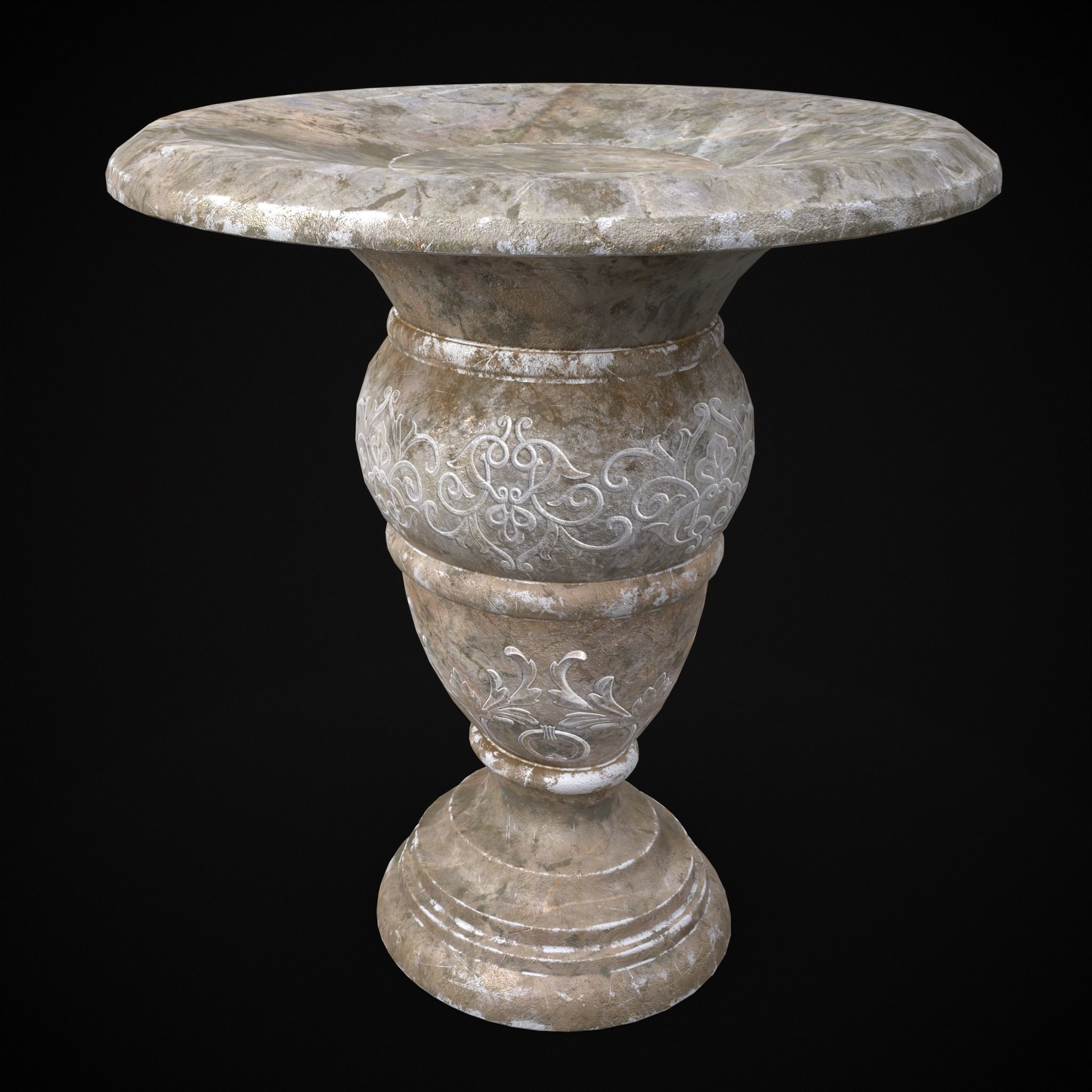 Garden Planters Pack 3D Model Collection_48