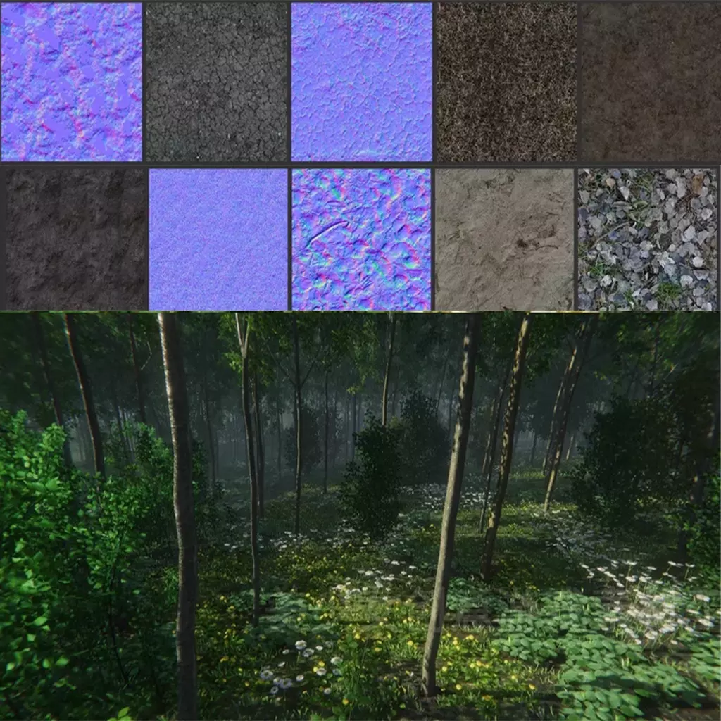 arbores Low-poly 3D model_0