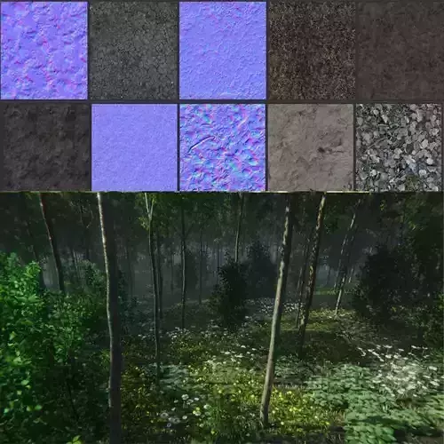 arbores Low-poly 3D model