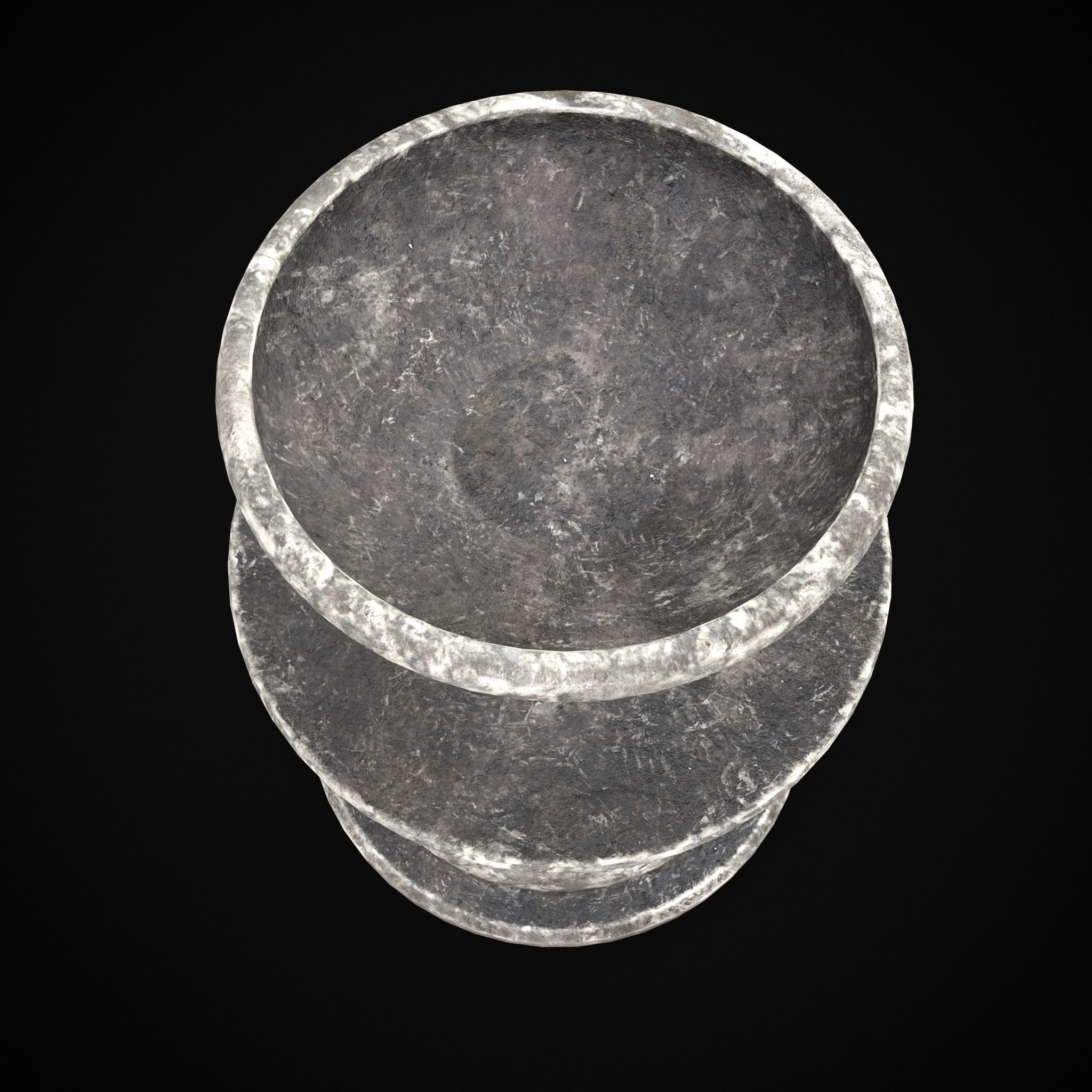 Large Garden Decoration Low-poly 3D model_5