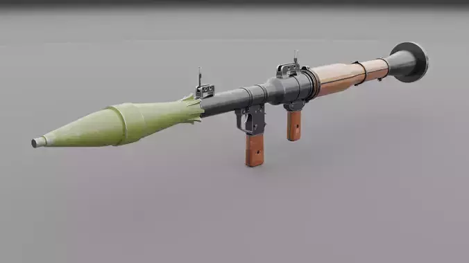 RPG-7 PBR 3D Model