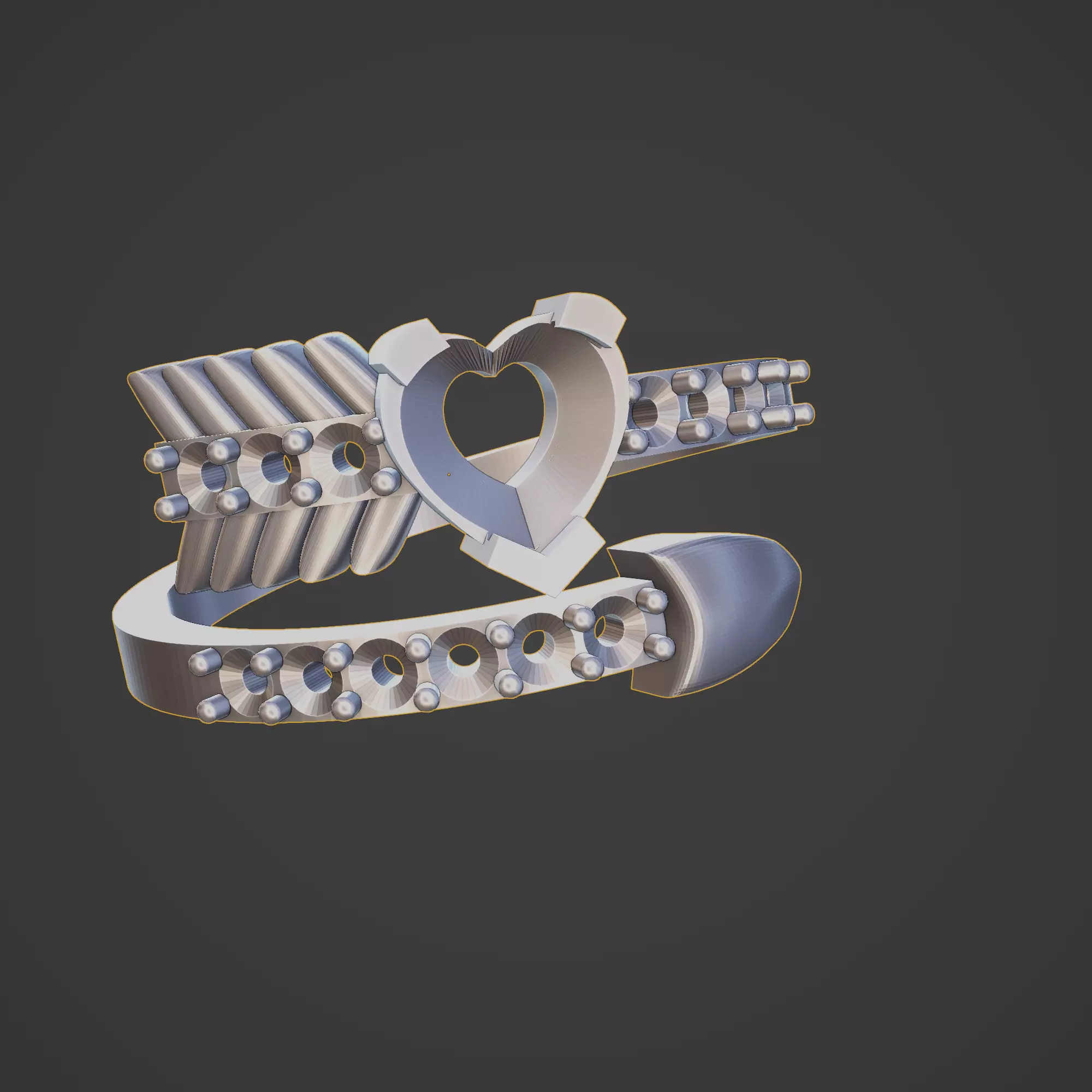 Solitario flecha 3D print model