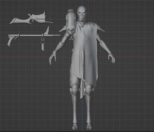 JhinMeshLow Free 3D model