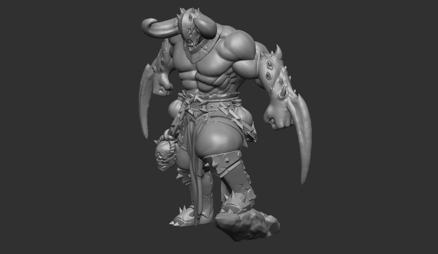 Goreclaw Raiders - Impaler 3D print model_6