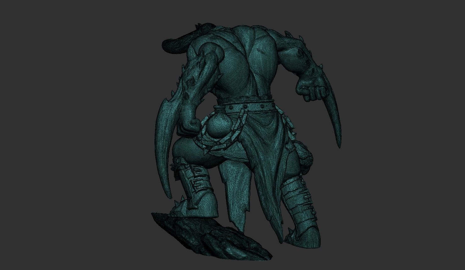 Goreclaw Raiders - Impaler 3D print model_10