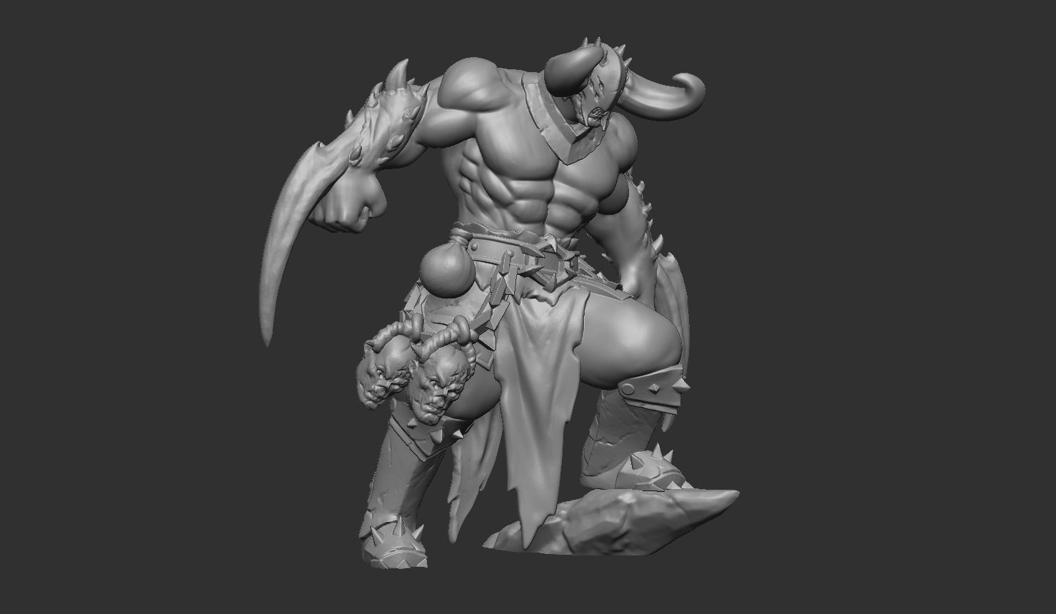 Goreclaw Raiders - Impaler 3D print model_15