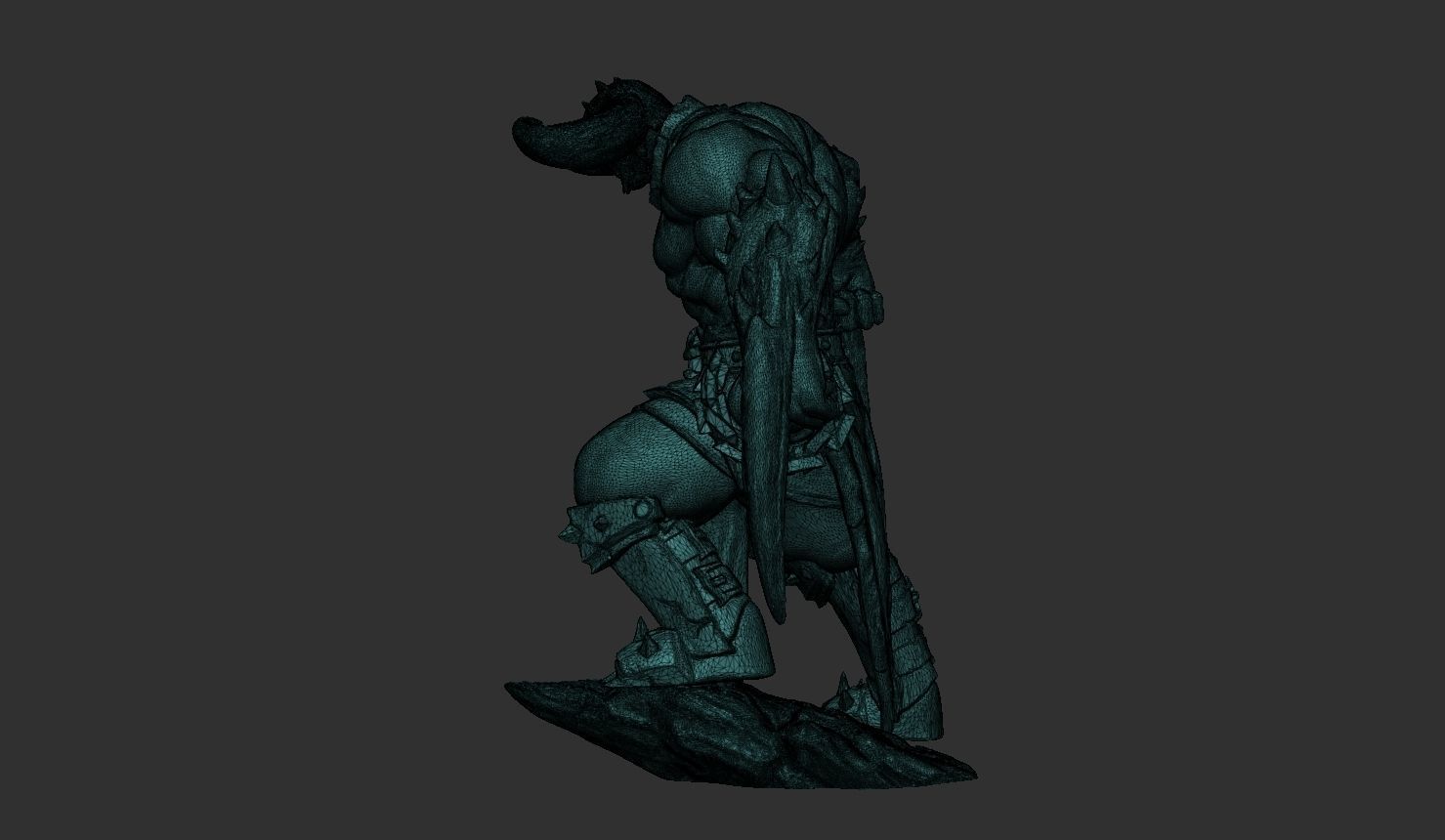 Goreclaw Raiders - Impaler 3D print model_8