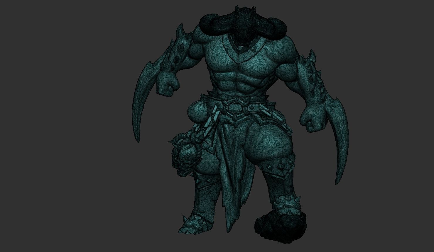Goreclaw Raiders - Impaler 3D print model_5