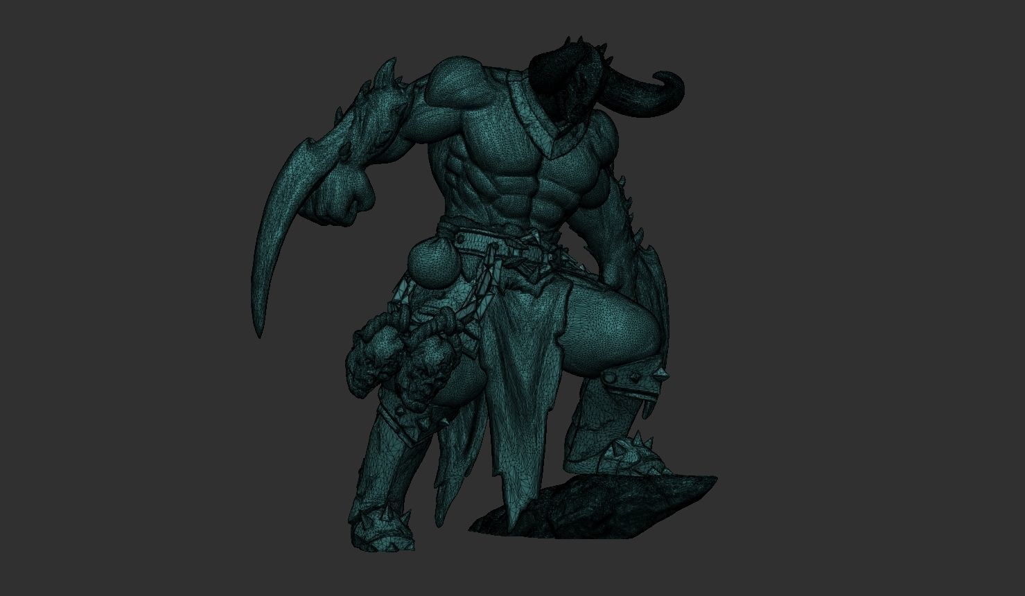 Goreclaw Raiders - Impaler 3D print model_16