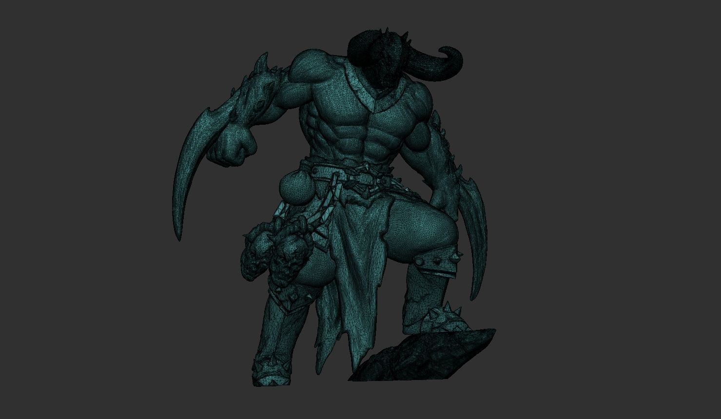 Goreclaw Raiders - Impaler 3D print model_3