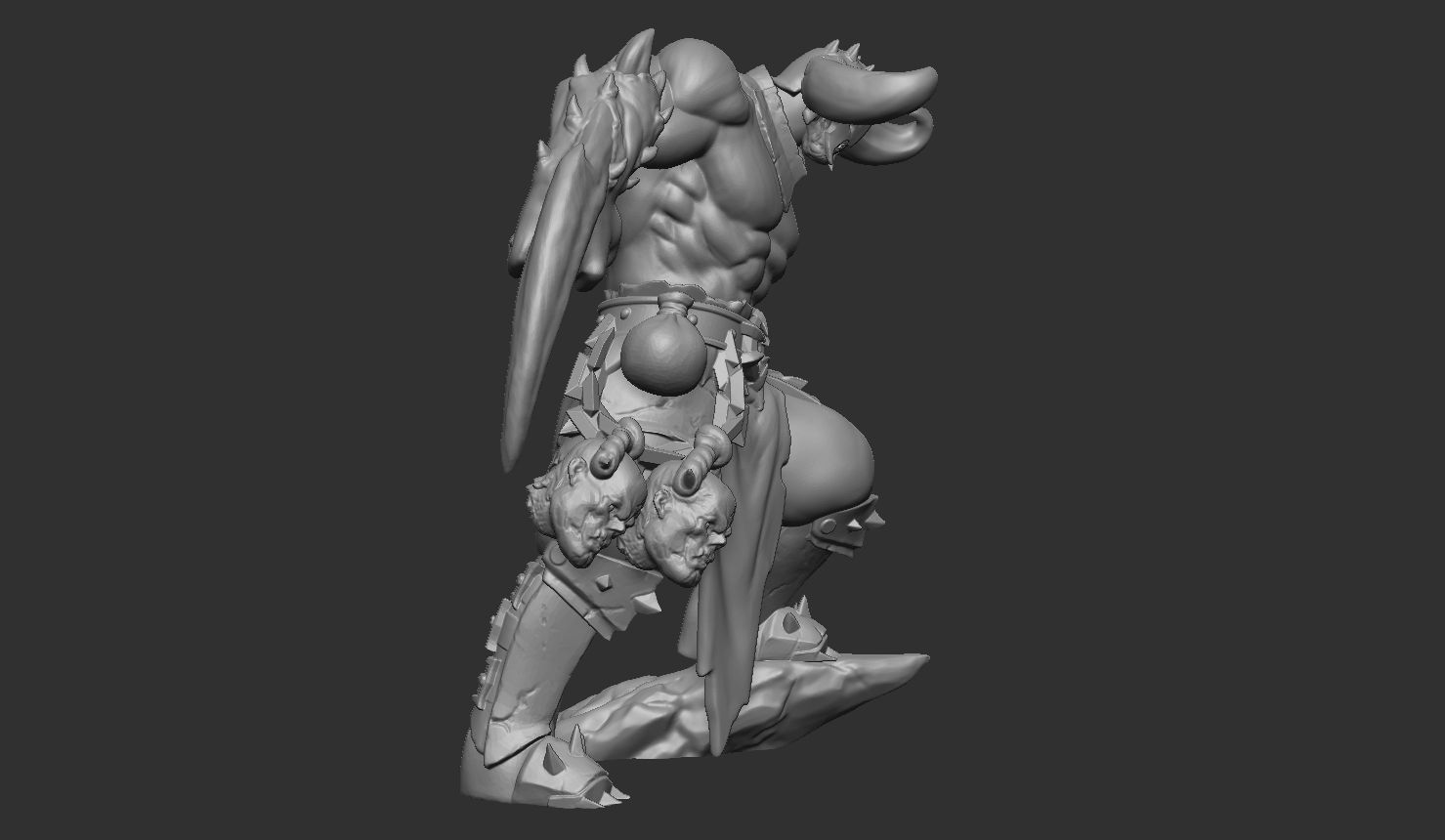 Goreclaw Raiders - Impaler 3D print model_13