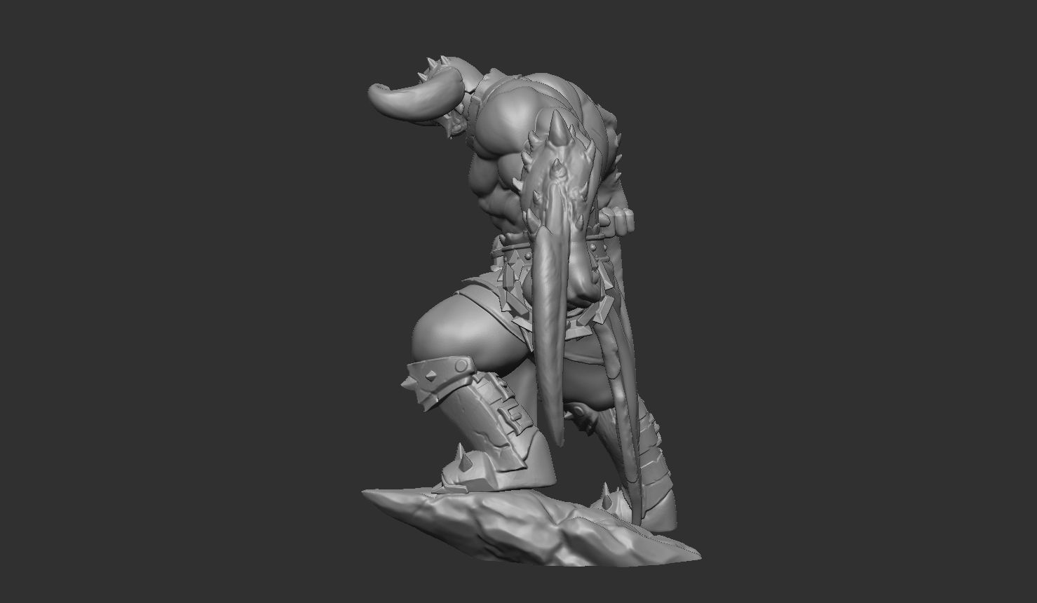 Goreclaw Raiders - Impaler 3D print model_7