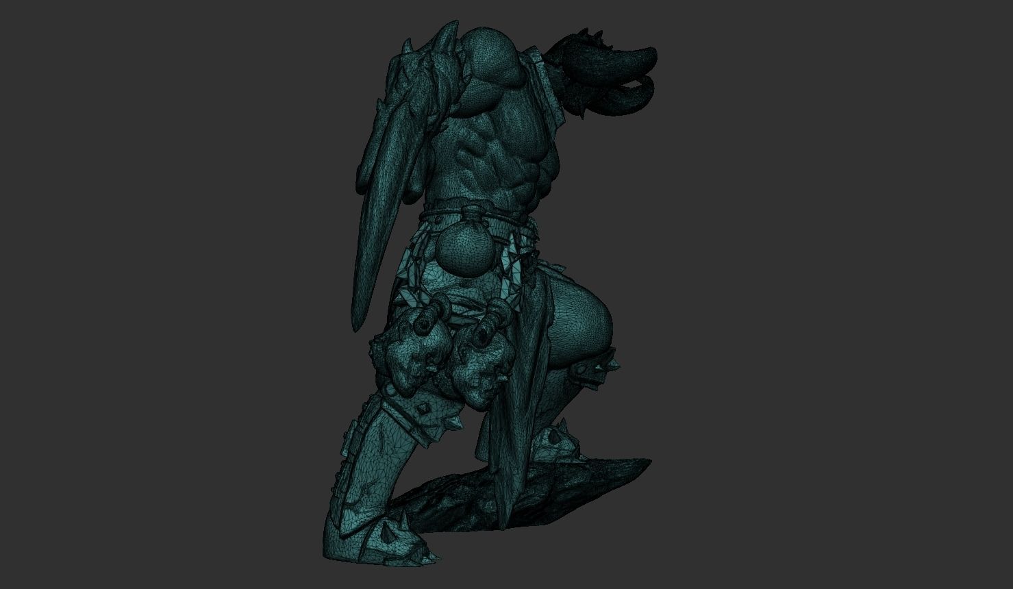 Goreclaw Raiders - Impaler 3D print model_14